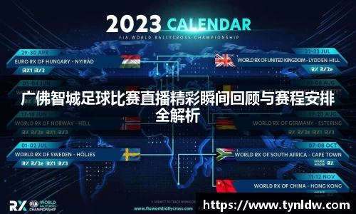 广佛智城足球比赛直播精彩瞬间回顾与赛程安排全解析